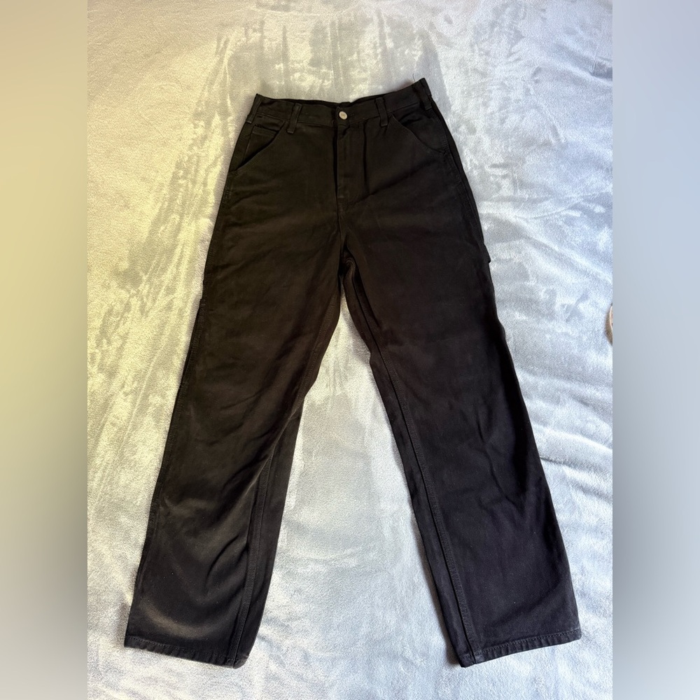 Brandy Melville John Galt Black Carpenter High Waist Pants
